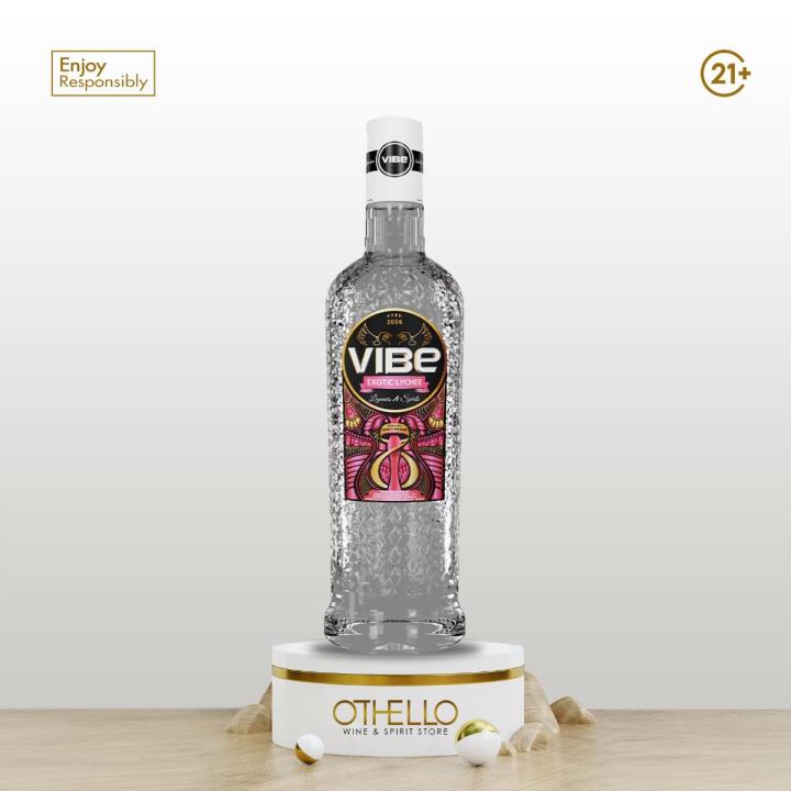 vibe vodka premium exotic lychee 750ml 16101424644