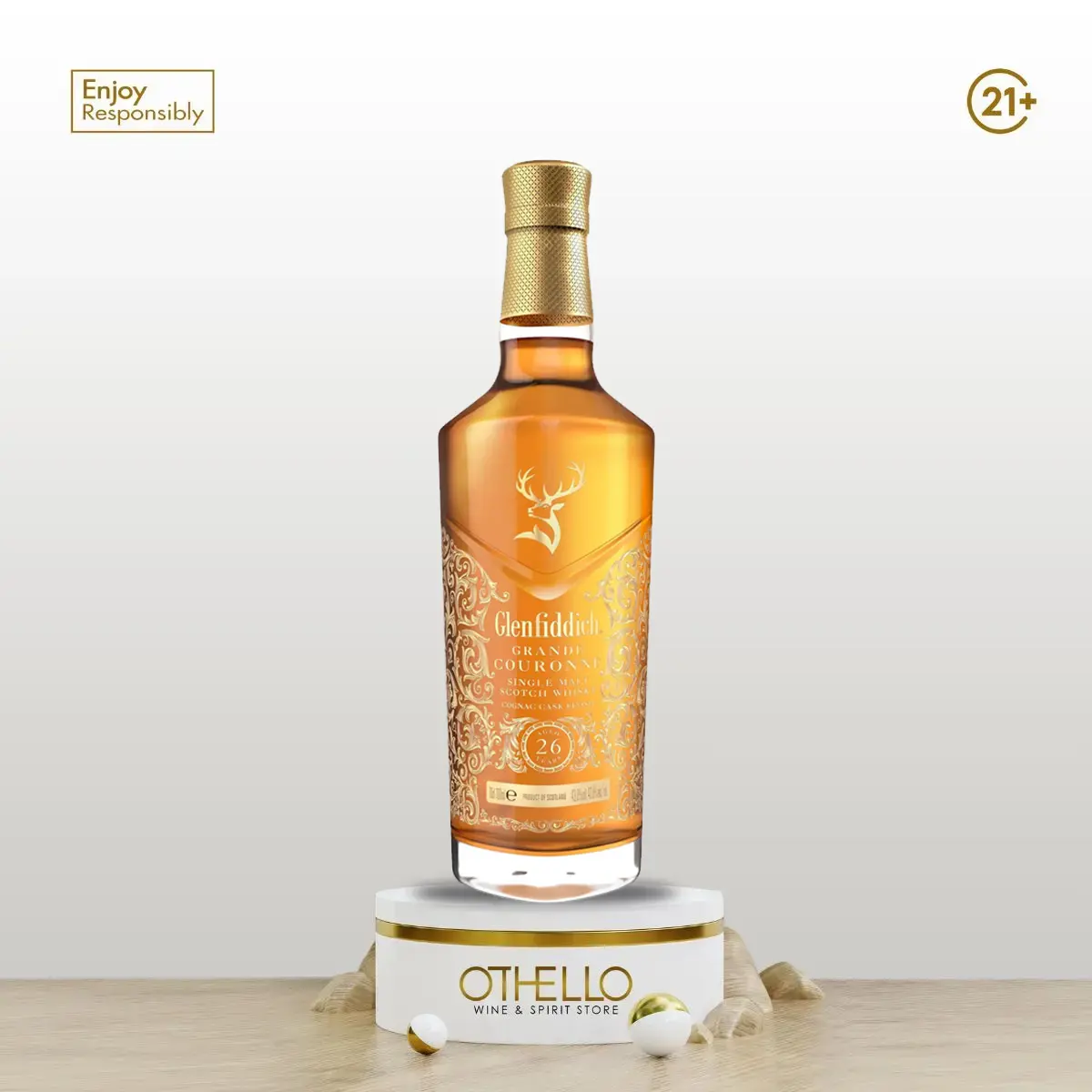 The Glenfiddich 26 Grand Couronne 700ml