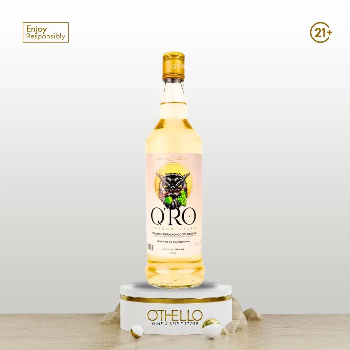Qro Anggur Hijau 680ml