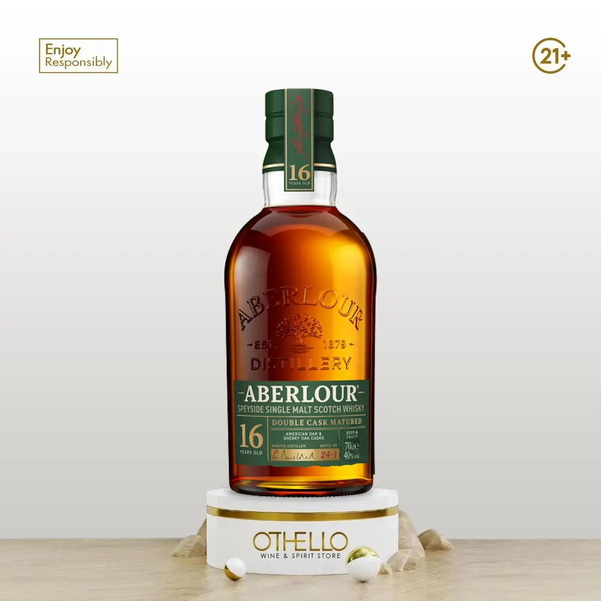 Aberlour 16 Year Old Double Cask Single Malt 700ml