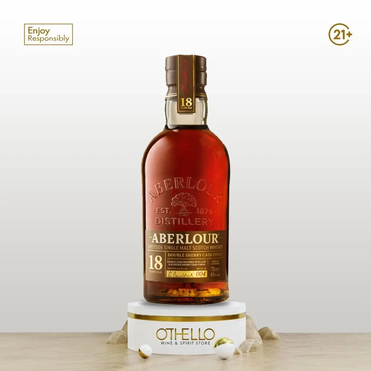 Aberlour 18 Years Old Double Sherry Cask Finish 700ml