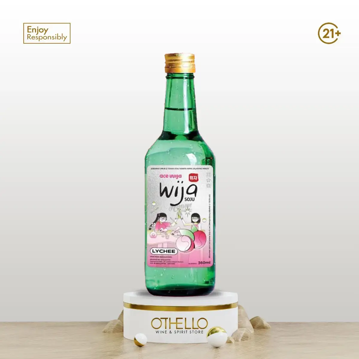 Wija Sparkling Lyhcee 360ml