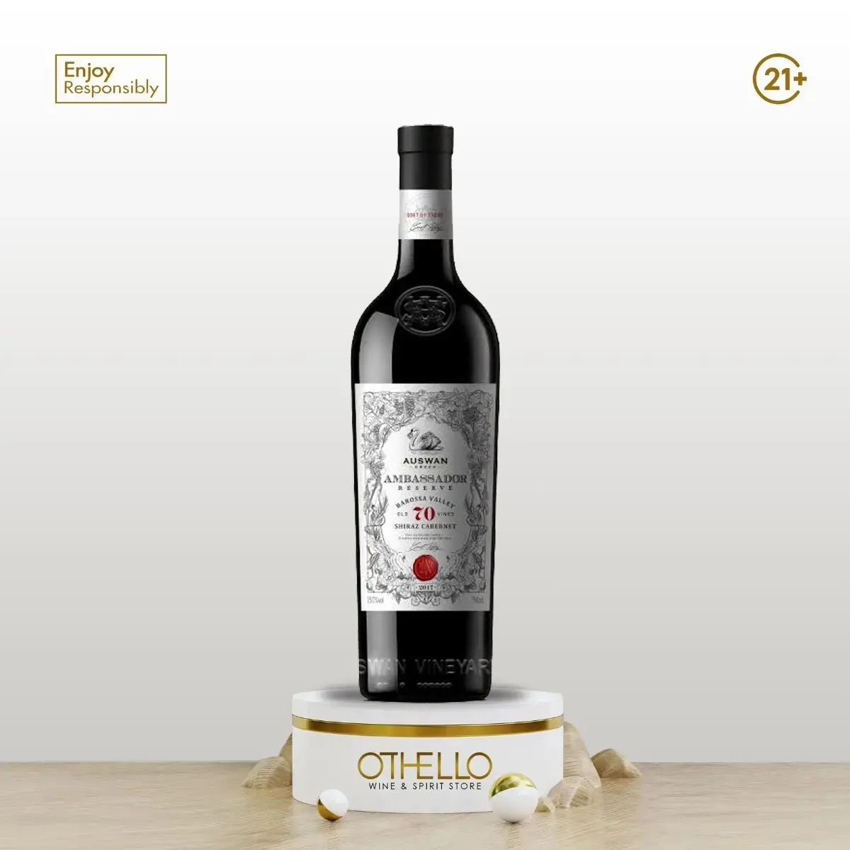 Auswan Creek Diplomat 70 Shiraz 700ml